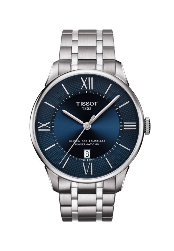 Zegarek Męski TISSOT Chemin Des Tourelles Powermatic 80 T-CLASSIC T099.407.11.048.00. Styl: klasyczny, elegancki