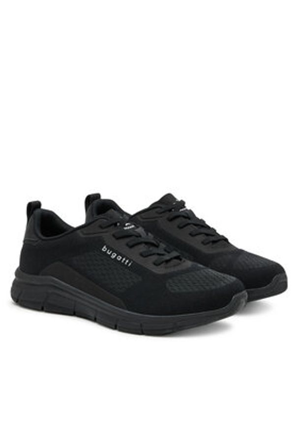 Bugatti Sneakersy 341-AFA1A-6900 Czarny. Kolor: czarny. Materiał: materiał