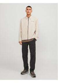 Jack & Jones - Jack&Jones Spodnie materiałowe Velo 12248997 Czarny Relaxed Fit. Kolor: czarny. Materiał: syntetyk #7