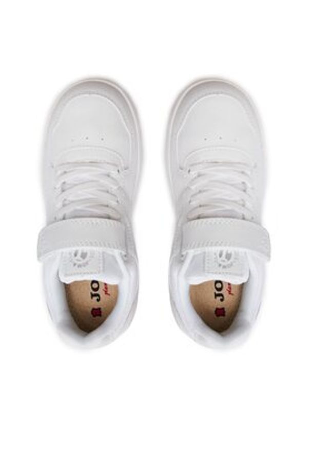 Joma Sneakersy Harvard Jr 2202 WHARW2202V Biały. Kolor: biały. Materiał: skóra