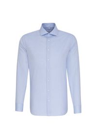 Seidensticker Koszula 01.293677 Niebieski Regular Fit. Kolor: niebieski #5