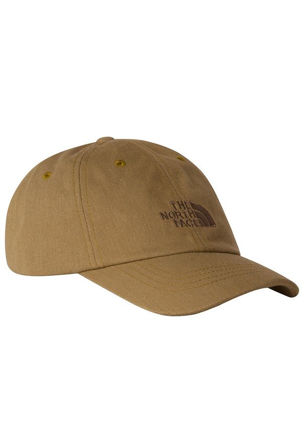 Czapka z daszkiem unisex The North Face Norm 0A7WHO2EL1 - brązowa. Kolor: brązowy. Materiał: materiał, poliester, bawełna. Styl: klasyczny
