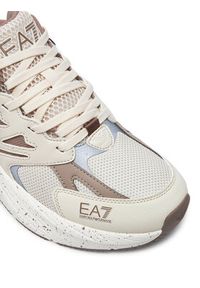 EA7 Emporio Armani Sneakersy X8X194 XK408 U255 Beżowy. Kolor: beżowy. Materiał: materiał #6