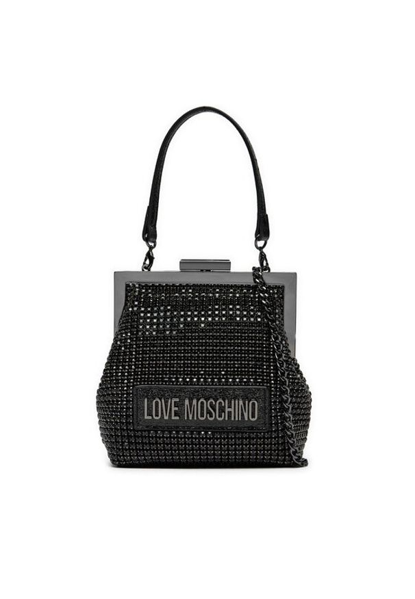 Love Moschino - LOVE MOSCHINO Torebka JC4043PP1LLP100A Czarny. Kolor: czarny