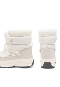 DeeZee Śniegowce LORI N10368 Écru. Materiał: materiał #5
