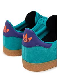 Adidas - adidas Sneakersy Gazelle JR5943 Turkusowy. Kolor: turkusowy. Materiał: skóra, zamsz. Model: Adidas Gazelle #7