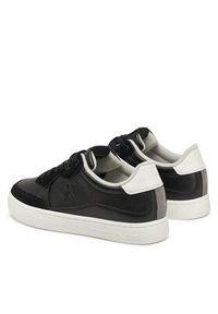 Calvin Klein Jeans Sneakersy Classic Cupsole Mg Wmm YM0YM01153 Czarny. Kolor: czarny. Materiał: skóra