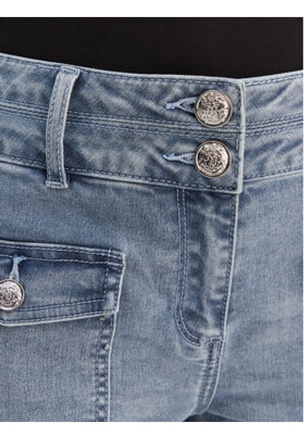 Morgan Jeansy 241-POLEN1 Niebieski Bootcut Fit. Kolor: niebieski