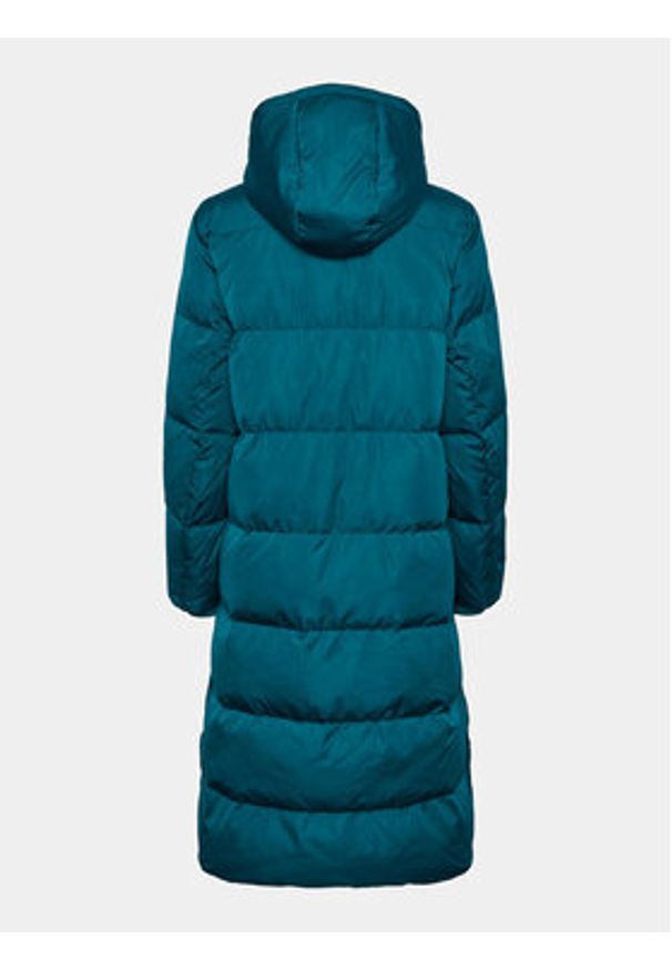 YAS Płaszcz zimowy 26023635 Turkusowy Regular Fit. Kolor: turkusowy. Materiał: syntetyk. Sezon: zima