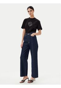 Karl Lagerfeld Jeans T-Shirt A2W17077 Czarny Regular Fit. Kolor: czarny. Materiał: bawełna #5