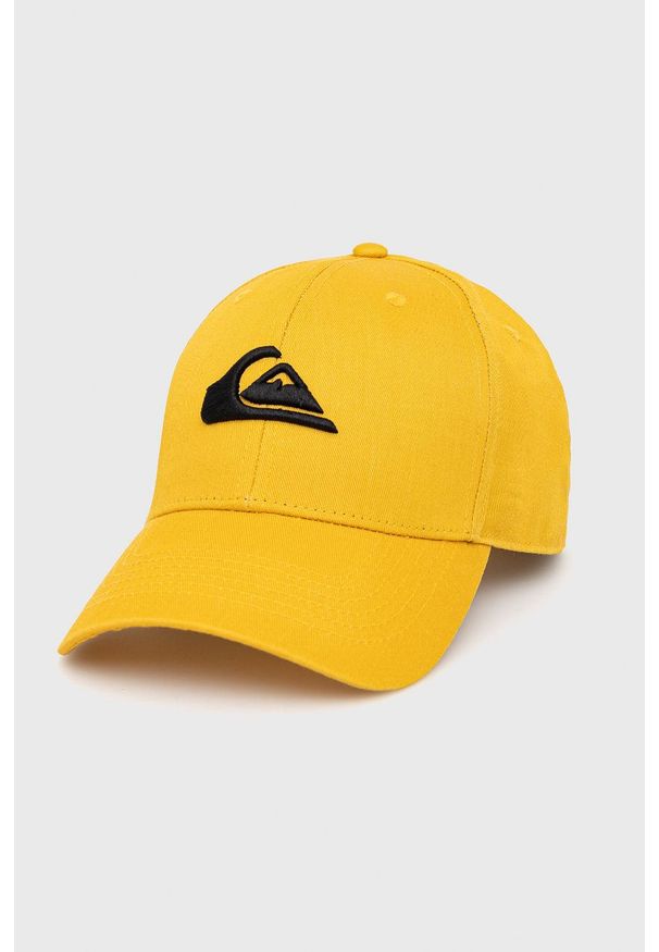 Quiksilver - Czapka. Kolor: żółty