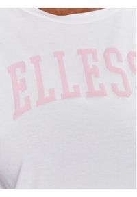 Ellesse T-Shirt Tressa SGR17859 Biały Regular Fit. Kolor: biały. Materiał: bawełna