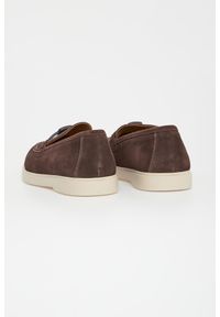 Baldinini - Loafersy męskie zamszowe BALDININI. Materiał: zamsz #4