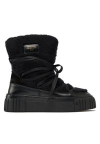 GANT - Gant Śniegowce Snowmont Mid Boot 27541370 Czarny. Kolor: czarny. Materiał: skóra