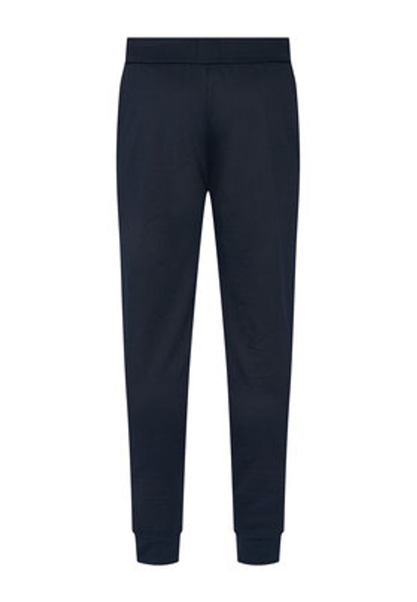 BOSS Spodnie dresowe Authentic 50554784 Granatowy Regular Fit. Kolor: niebieski. Materiał: bawełna