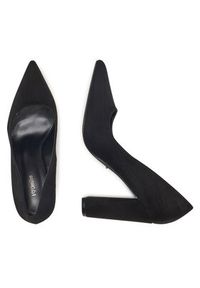 DeeZee Czółenka F-DY-9855-1 Czarny. Kolor: czarny. Materiał: materiał #7
