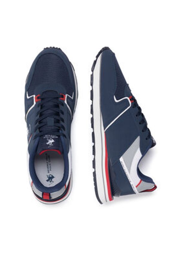 Beverly Hills Polo Club Sneakersy V5-6140 Granatowy. Kolor: niebieski. Materiał: materiał