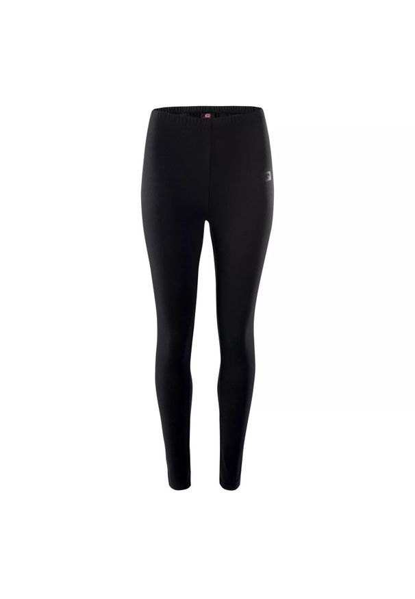 Damskie legginsy IQ Cross The Line Silky. Kolor: czarny. Sport: fitness