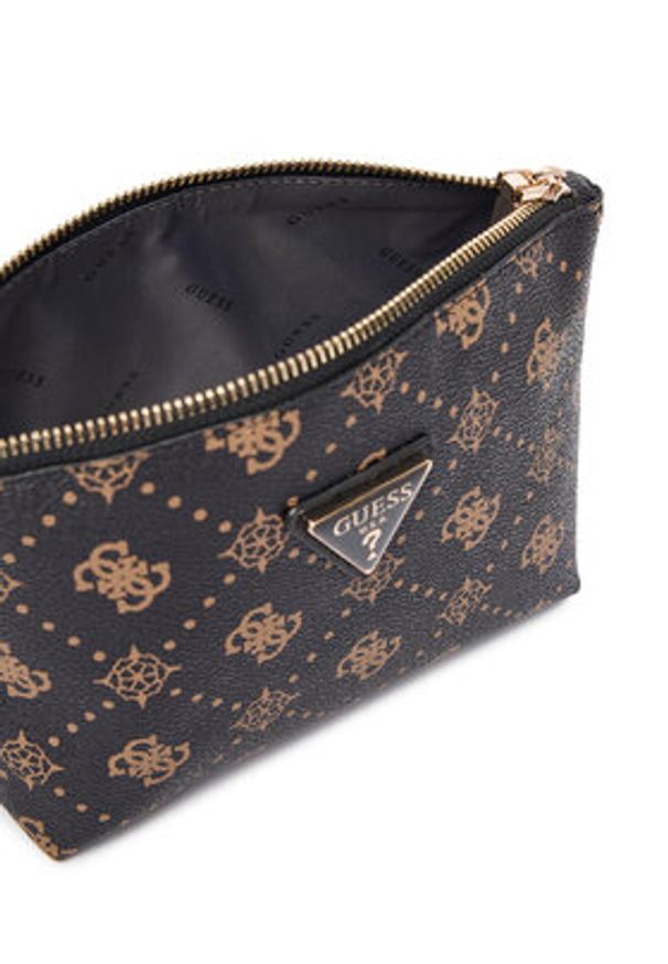 Guess Kosmetyczka TWGP98 90959 Czarny. Kolor: czarny. Materiał: skóra