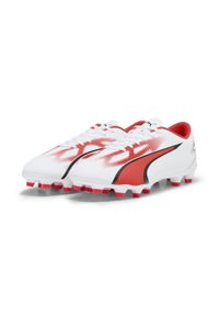 Buty do piłki nożnej męskie Puma Ultra Play Fg Ag. Kolor: wielokolorowy, czerwony, czarny, biały. Sport: piłka nożna