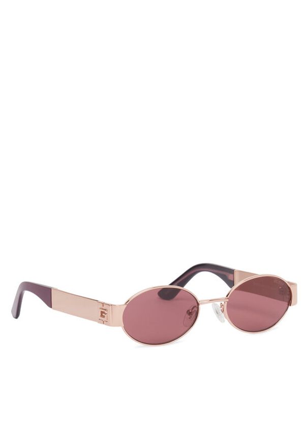 Guess Okulary przeciwsłoneczne GU00262 Różowe złoto. Kolor: złoty, wielokolorowy, różowy