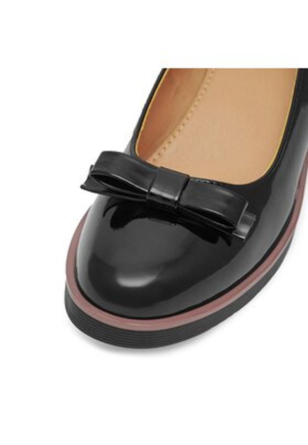 Clara Barson Półbuty WYL3395-3 Czarny. Kolor: czarny. Materiał: syntetyk