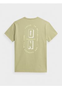 outhorn - T-shirt z nadrukiem męski. Materiał: materiał, bawełna. Wzór: nadruk. Styl: sportowy #7