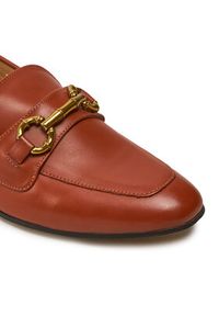 Gino Rossi Loafersy 81200 Czerwony. Kolor: czerwony. Materiał: skóra