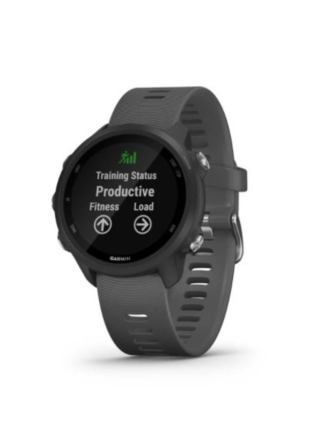 GARMIN - Zegarek sportowy Garmin Forerunner 245 Slate Gray. Materiał: materiał. Styl: sportowy