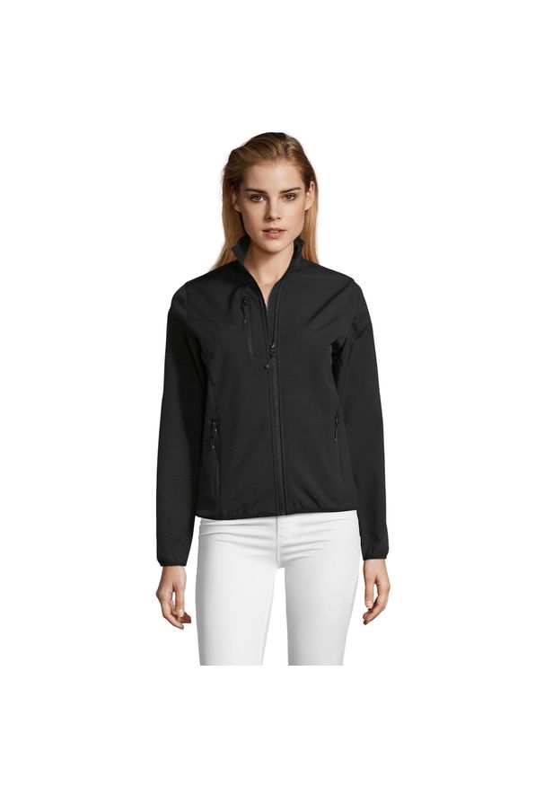 SOL'S - Kurtka Damska Radian Soft Shell. Kolor: czarny