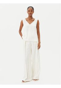 Marella Bluzka Lien 2515161092 Biały Regular Fit. Kolor: biały. Materiał: syntetyk #3