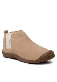 keen - Keen Sztyblety Mosey Chelsea Leather 1026453 Beżowy. Kolor: beżowy. Materiał: nubuk, skóra #6