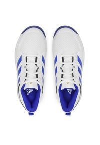 Adidas - adidas Buty Ligra 7 Indoor Shoes HQ3516 Biały. Kolor: biały. Materiał: materiał