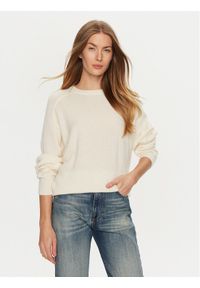 ViCOLO Sweter 77012S Écru Regular Fit. Materiał: kaszmir