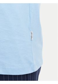 Beverly Hills Polo Club T-Shirt P-SS26W-TS085 Niebieski jasny Regular Fit. Typ kołnierza: polo. Kolor: niebieski. Materiał: bawełna #3