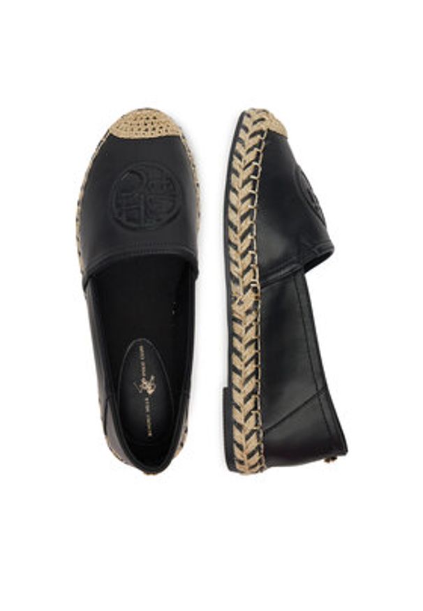 Beverly Hills Polo Club Espadryle WSS990-254 Czarny. Kolor: czarny. Materiał: materiał, syntetyk