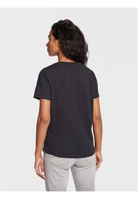 Pepe Jeans T-Shirt Wendy PL505480 Czarny Regular Fit. Kolor: czarny. Materiał: bawełna #5