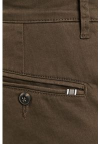 Tailored & Originals - Spodnie. Kolor: zielony. Materiał: tkanina #2