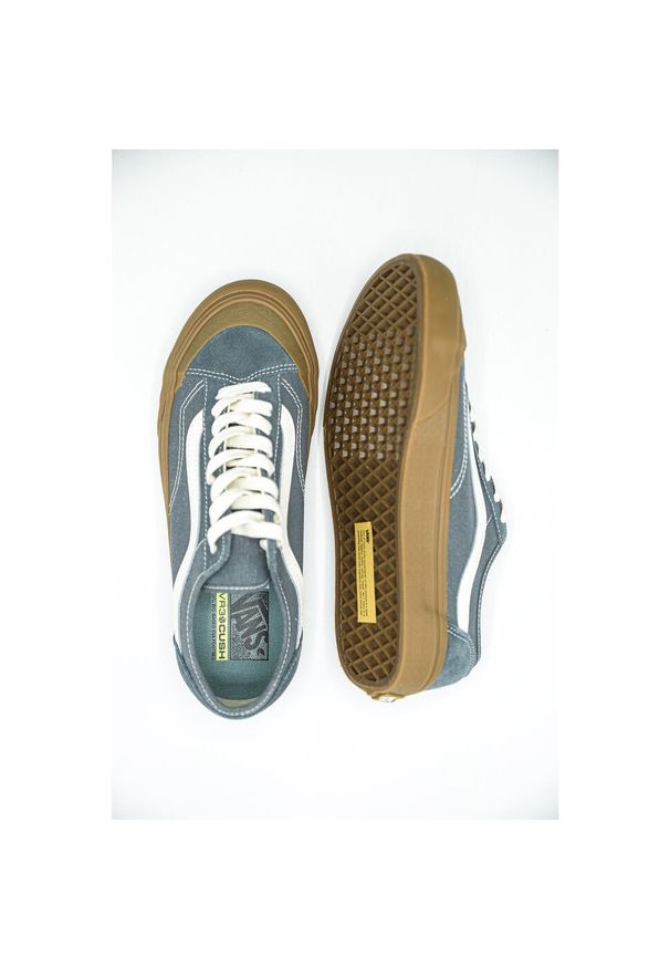 Trampki Vans Style 136 Decon VR3, Mężczyźni. Kolor: niebieski. Materiał: materiał