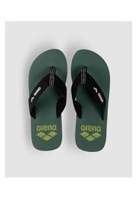 Japonki Arena Sand Thong. Okazja: na spacer, na plażę. Zapięcie: pasek. Kolor: zielony, czarny, niebieski, wielokolorowy. Materiał: guma, bawełna. Wzór: aplikacja, paski. Sport: turystyka piesza #2