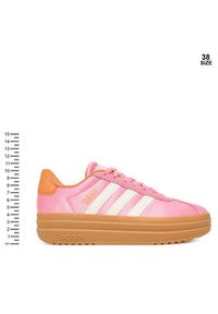 Adidas - adidas Sneakersy Vl Court Bold Junior JQ1875 Różowy. Kolor: różowy. Materiał: materiał #7