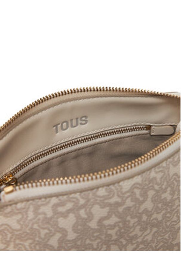 Tous - TOUS Torebka Kaos Mini Lines 2002184001 Beżowy. Kolor: beżowy. Materiał: skórzane