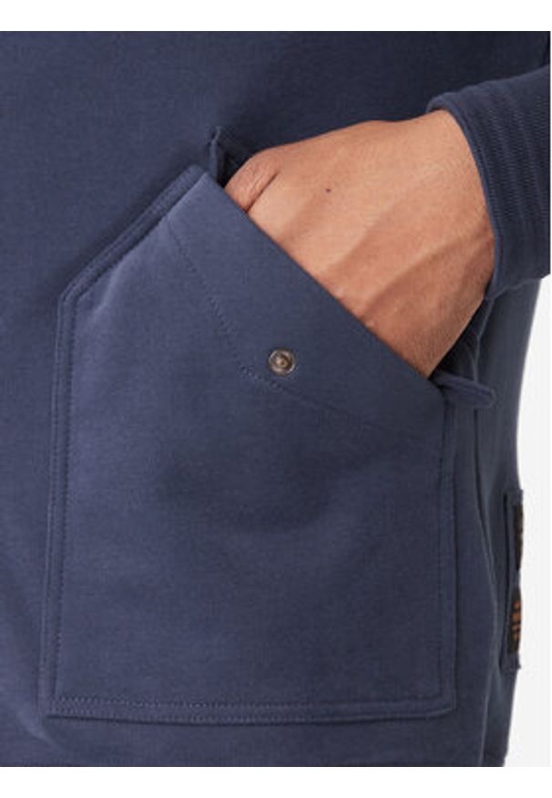 Aeronautica Militare Bluza 252FE2072UF00669 Granatowy Regular Fit. Kolor: niebieski. Materiał: bawełna