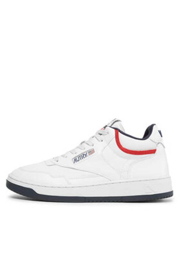 AUTRY - Autry Sneakersy AOMM CE15 Biały. Kolor: biały. Materiał: skóra