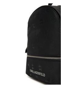 Karl Lagerfeld - KARL LAGERFELD Plecak A3W30122 Czarny. Kolor: czarny. Materiał: skóra #4