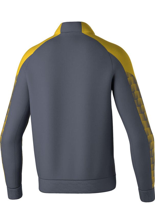 ERIMA - Dziecięca bluza dresowa Erima Evo Star. Kolor: żółty, szary, wielokolorowy. Materiał: dresówka. Długość rękawa: raglanowy rękaw. Sport: piłka ręczna, fitness