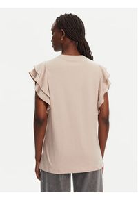Liu Jo Sport T-Shirt TA5178 J5904 Beżowy Regular Fit. Kolor: beżowy. Materiał: bawełna. Styl: sportowy #5