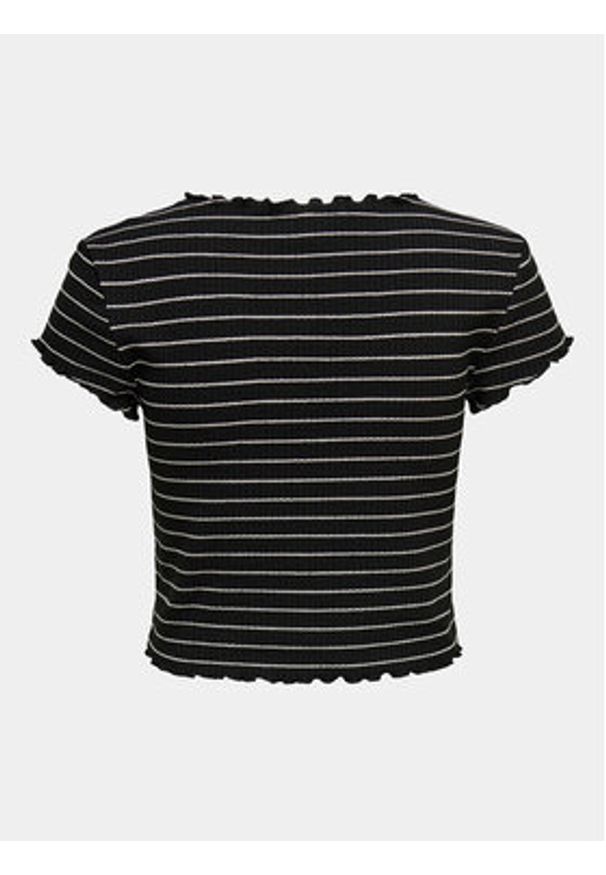 only - ONLY T-Shirt Anits 15253651 Czarny Regular Fit. Kolor: czarny. Materiał: syntetyk