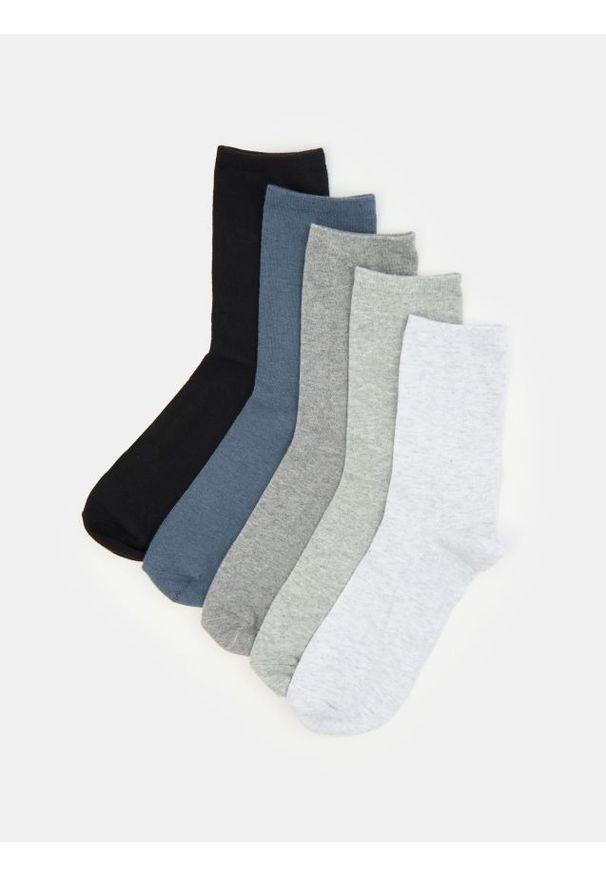 Sinsay - Skarpetki 5 pack - wielobarwny