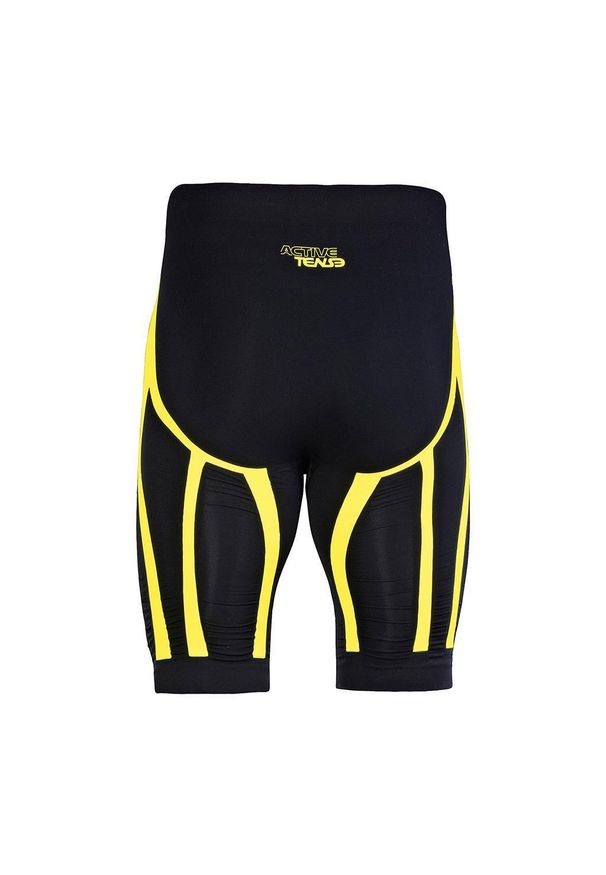 ERREA - Szorty techniczne Errea Arrius. Kolor: żółty, wielokolorowy, czarny. Długość: krótkie. Sezon: lato